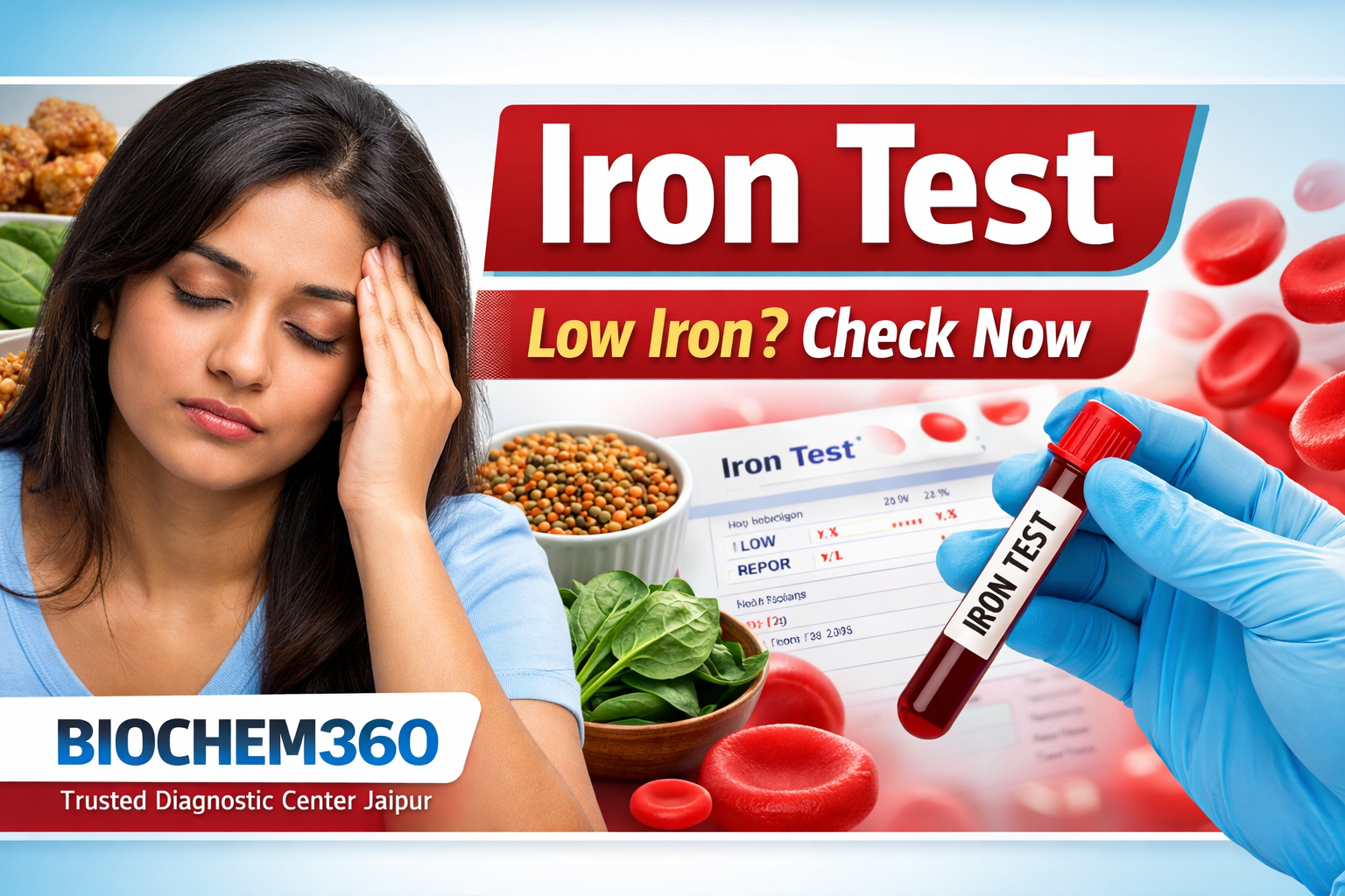Iron Test: Normal Levels, Causes of Deficiency & Health Importance